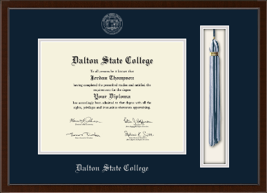 Dalton State College diploma frame - Tassel & Cord Diploma Frame in Delta