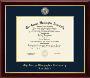 The George Washington University Masterpiece Medallion Diploma Frame in Gallery