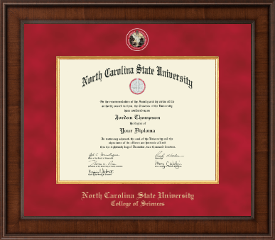 North Carolina State University diploma frame - Presidential Masterpiece Diploma Frame in Madison