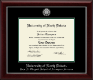 University of North Dakota diploma frame - Silver Engraved Medallion Diploma Frame in Gallery Silver