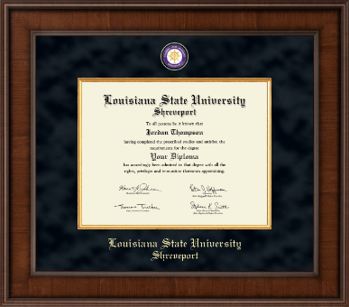 Louisiana State University at Shreveport diploma frame - Presidential Masterpiece Diploma Frame in Madison