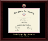 North Carolina State University diploma frame - Masterpiece Medallion Diploma Frame in Gallery