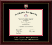 North Carolina State University Masterpiece Medallion Diploma Frame in Gallery
