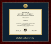 Hofstra University diploma frame - Gold Engraved Medallion Diploma Frame in Sutton