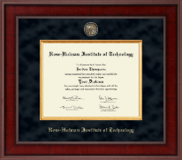 Rose Hulman Institute of Technology Presidential Masterpiece Diploma Frame in Jefferson