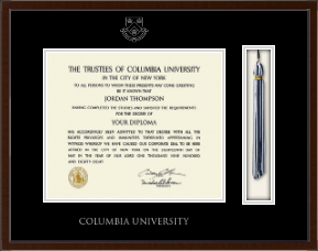 Tassel & Cord Diploma Frame