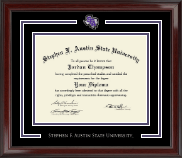 Stephen F. Austin State University Spirit Medallion Diploma Frame in Encore