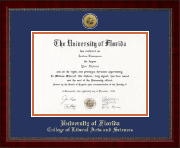 University of Florida diploma frame - Gold Engraved Medallion Diploma Frame in Sutton