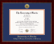 University of Florida Gold Engraved Medallion Diploma Frame in Sutton