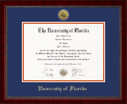University of Florida diploma frame - Gold Engraved Medallion Diploma Frame in Sutton