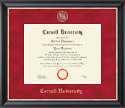 Cornell University Regal Edition Diploma Frame in Noir