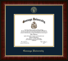 Gold Embossed Diploma Frame