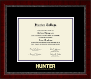 Hunter College diploma frame - Gold Embossed Diploma Frame in Sutton