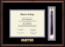 Hunter College Tassel Edition Diploma Frame in Southport