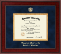 Syracuse University diploma frame - Presidential Masterpiece Diploma Frame in Jefferson