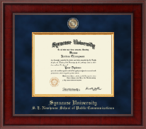 Syracuse University diploma frame - Presidential Masterpiece Diploma Frame in Jefferson