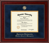 Syracuse University diploma frame - Presidential Masterpiece Diploma Frame in Jefferson