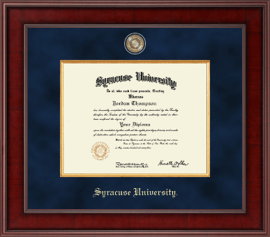 Syracuse University diploma frame - Presidential Masterpiece Diploma Frame in Jefferson