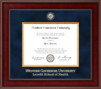 Western Governors University diploma frame - Presidential Masterpiece Diploma Frame in Jefferson