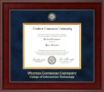 Western Governors University diploma frame - Presidential Masterpiece Diploma Frame in Jefferson