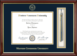 Tassel & Cord Diploma Frame
