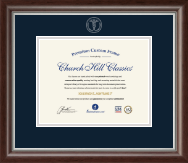 Internal Medicine Certificate Frames and Gifts certificate frame - Embossed Medical Certificate Frame in Devonshire