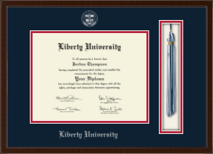 Tassel & Cord Diploma Frame
