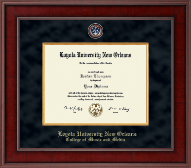 Loyola University New Orleans diploma frame - Presidential Masterpiece Diploma Frame in Jefferson