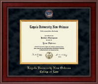 Loyola University New Orleans Presidential Masterpiece Diploma Frame in Jefferson