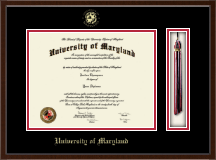 University of Maryland, College Park diploma frame - Tassel Edition Diploma Frame in Delta