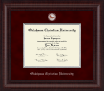 Oklahoma Christian University Presidential Masterpiece Diploma Frame in Premier