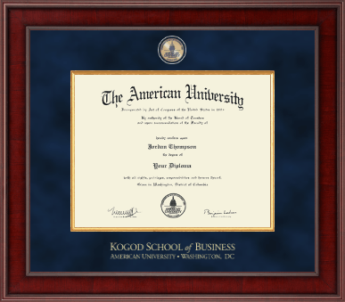 American University diploma frame - Presidential Masterpiece Diploma Frame in Jefferson