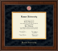 Lamar University diploma frame - Presidential Masterpiece Diploma Frame in Madison
