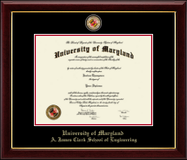 Masterpiece Medallion Diploma Frame