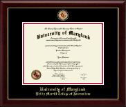 University of Maryland, College Park diploma frame - Masterpiece Medallion Diploma Frame in Gallery