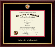 University of Maryland, College Park diploma frame - Masterpiece Medallion Diploma Frame in Gallery