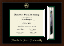 Humboldt State University  Tassel Edition Diploma Frame in Delta