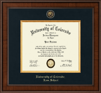 University of Colorado diploma frame - Presidential Masterpiece Diploma Frame in Madison