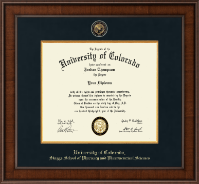 University of Colorado diploma frame - Presidential Masterpiece Diploma Frame in Madison