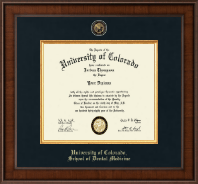 University of Colorado diploma frame - Presidential Masterpiece Diploma Frame in Madison