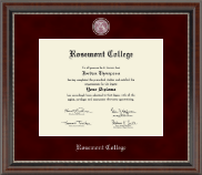 Rosemont College diploma frame - Regal Edition Diploma Frame in Chateau