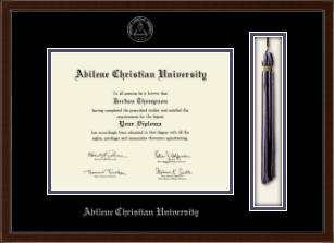 Tassel & Cord Diploma Frame