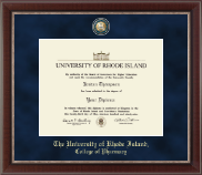 The University of Rhode Island diploma frame - Regal Edition Diploma Frame in Chateau