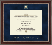 The University of Rhode Island Regal Edition Diploma Frame in Chateau