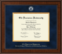 Old Dominion University diploma frame - Presidential Masterpiece Diploma Frame in Madison