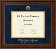 Old Dominion University diploma frame - Presidential Masterpiece Diploma Frame in Madison
