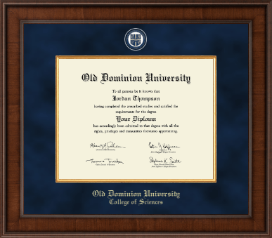 Old Dominion University diploma frame - Presidential Masterpiece Diploma Frame in Madison