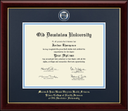 Old Dominion University diploma frame - Masterpiece Medallion Diploma Frame in Gallery