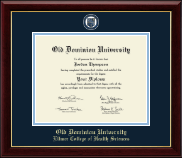Old Dominion University diploma frame - Masterpiece Medallion Diploma Frame in Gallery