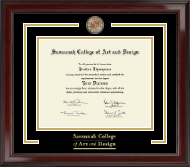 Savannah College of Art & Design diploma frame - Showcase Edition Diploma Frame in Encore